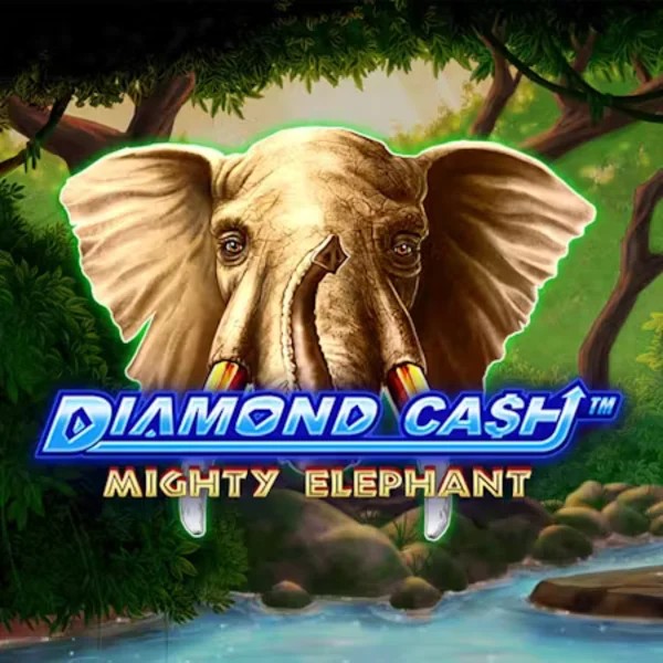Slots logo of Diamond Cash Mighty Elephant from Greentube at BigClash Casino