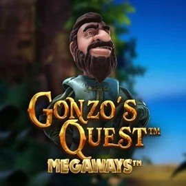 Gonzo's Quest Megaways online game logo by Red Tiger Gaming on bigclash-casino.eu
