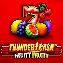 Official Slots logo: Thunder Cash Fruity Fruity by Novomatic at BigClash Casino